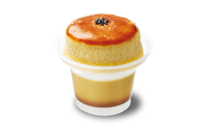 ファミリーマートの新商品:スフレ・プリン 五郎島金時(石川県名物)