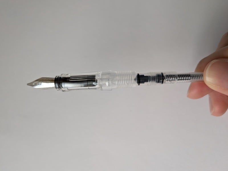 セリア　コンバーター式万年筆