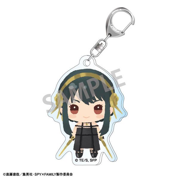 出所：大網株式会社『TVアニメ『SPY×FAMILY』より、オリジナル描きおこしイラスト使用した「ちまっこ」シリーズのトレーディングアクリルキーホルダーが登場！「あみあみ」にて予約受付中。』©遠藤達哉/集英社・SPY×FAMILY製作委員会