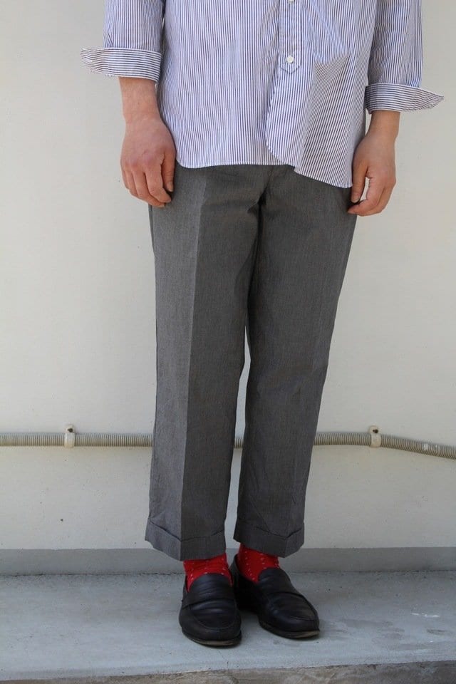 STILL BY HAND - サマーウールスラックス ¥17,280（税込）