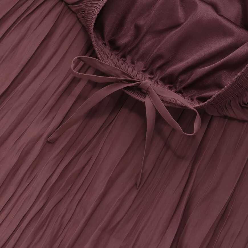 ワークマン公式　レディースビンテージタフタプリーツスカートの画像