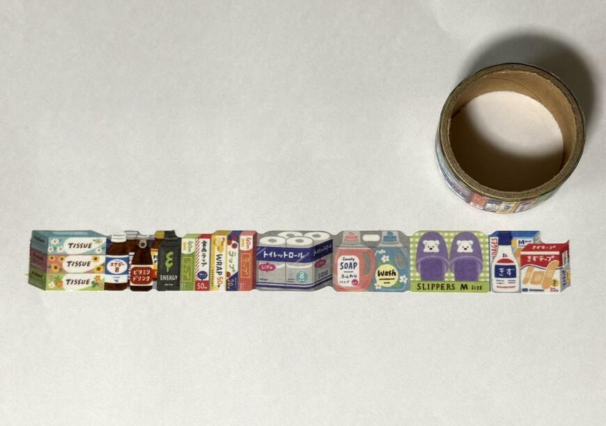 キャンドゥ、マスキングテープ20mm フード&アイテムの画像