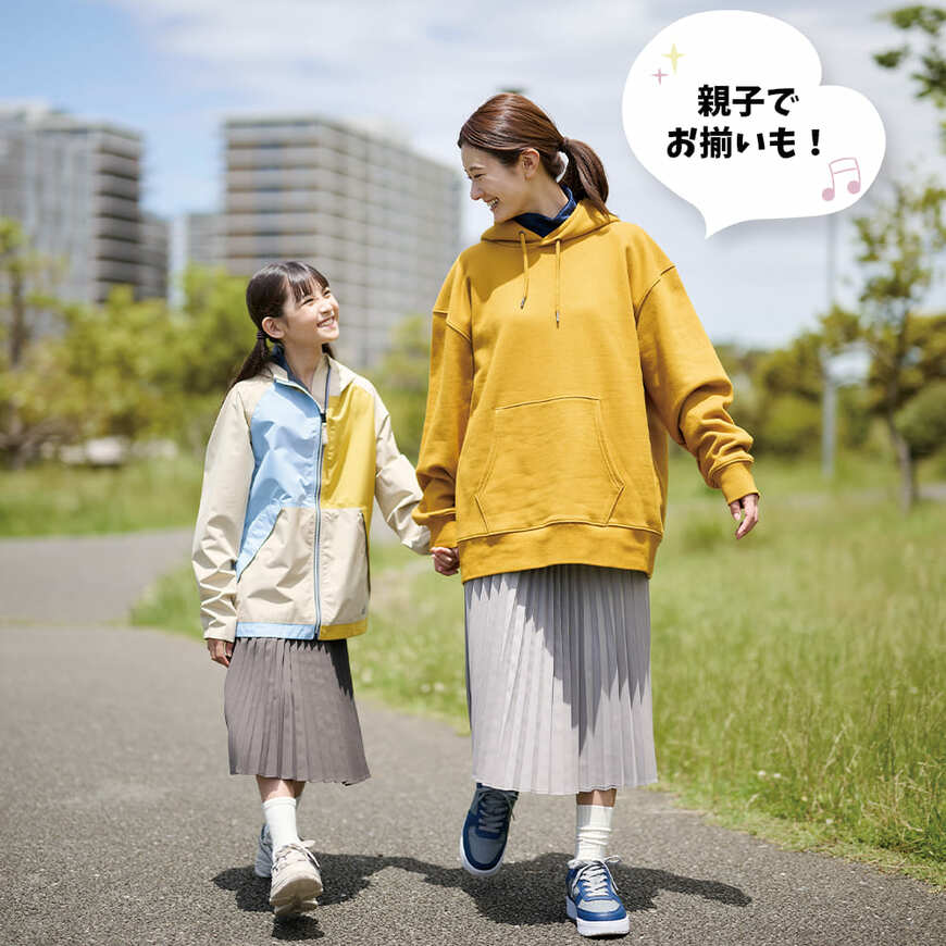 ワークマン公式　レディース撥水スエードライクプリーツスカート画像