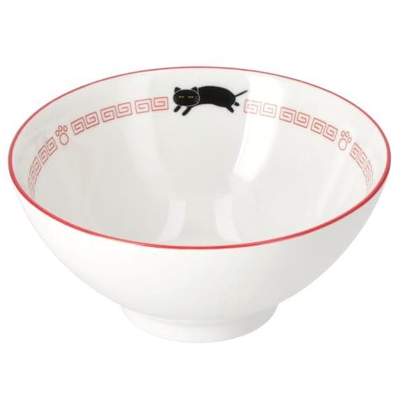 ニトリ、ラーメンどんぶり(デコネコ中華 DS601) の画像