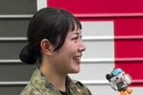 【自衛官にインタビュー】「高3の8月に入隊を意識」姉がきっかけで進路を決めた女性自衛官　タジタジな笑顔「素直でかわいい」