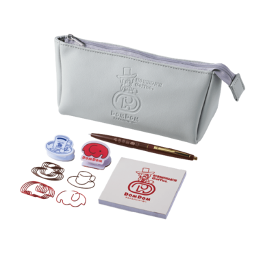 コメダ珈琲店×ドムドムハンバーガー オリジナル文具セット