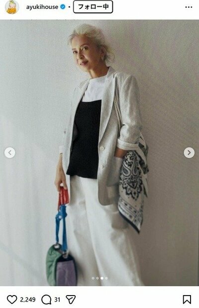 結城アンナのInstagram投稿