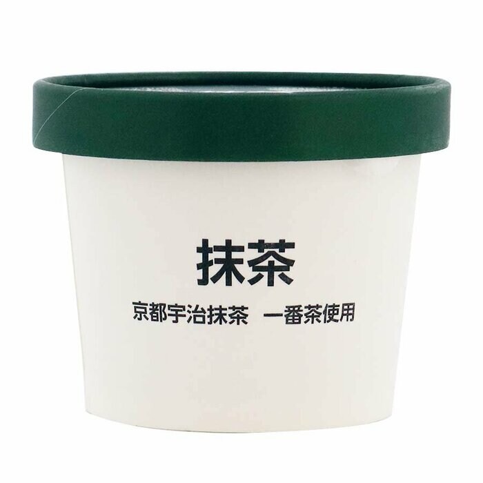 ほろ苦い味わいとコクを楽しめる抹茶味