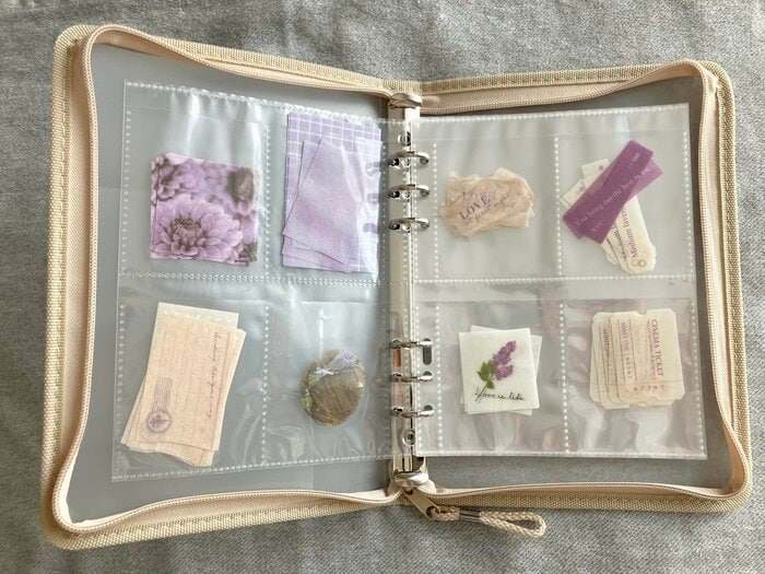 トレーディングカードの収納にぴったりサイズ