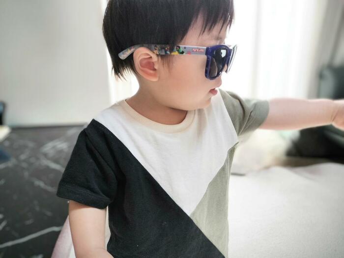 キッズサングラス、ポーチ付（ベイマックス）