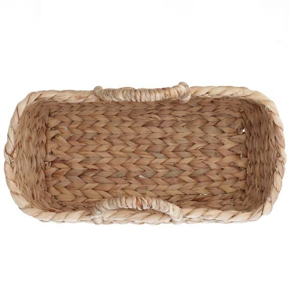 出所：ニトリ公式　天然素材バスケット S（HW01）
