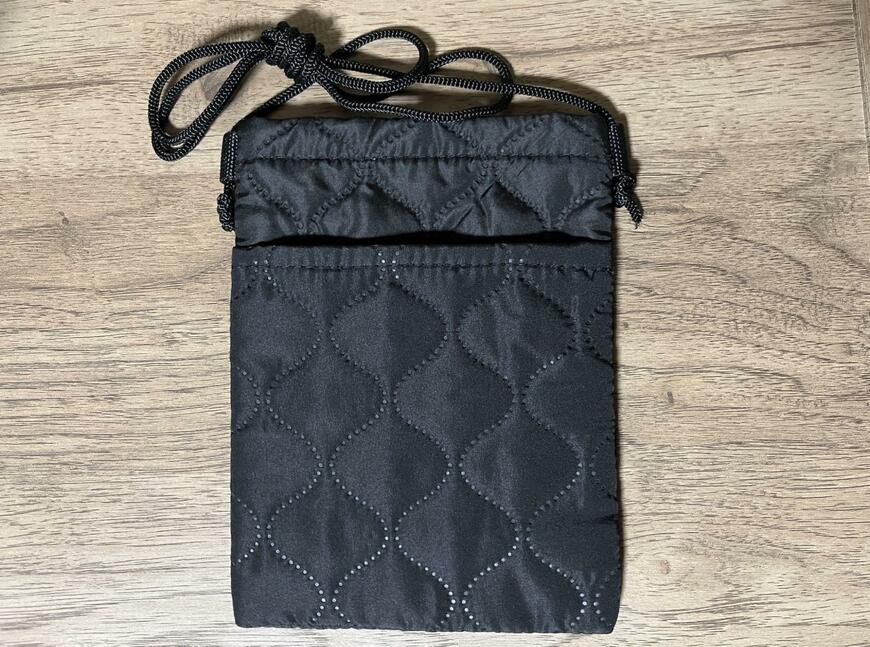 筆者撮影（セリア、ソニックキルトサコッシュ）