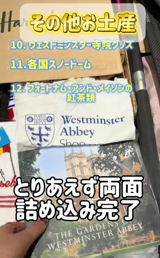 スーツケースの右側