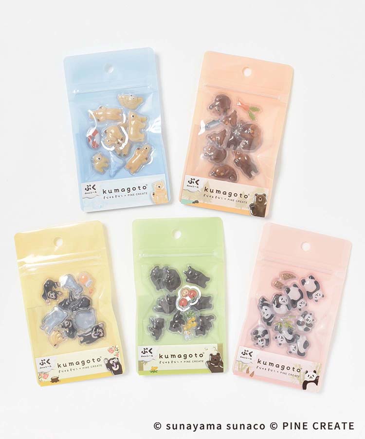 ブルーブルーエ公式　kumagotoぷくdecoシールの画像