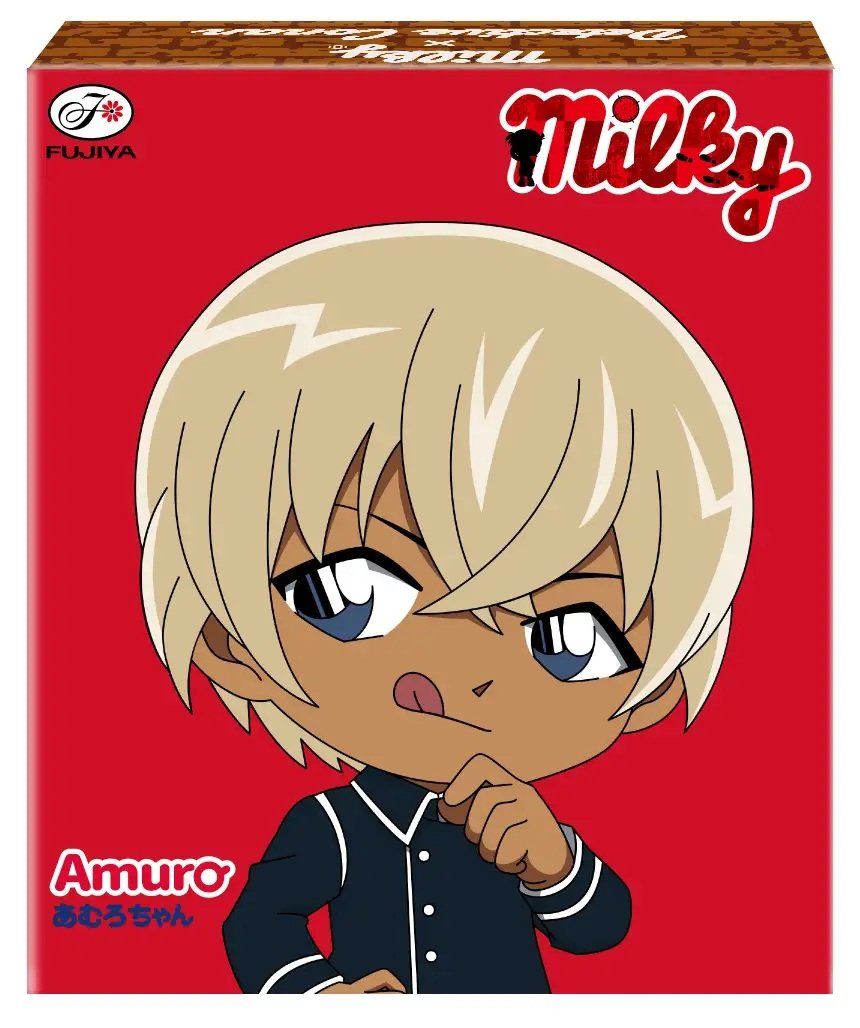 株式会社不二家公式 ミルキー箱3個セット(名探偵コナン)の画像