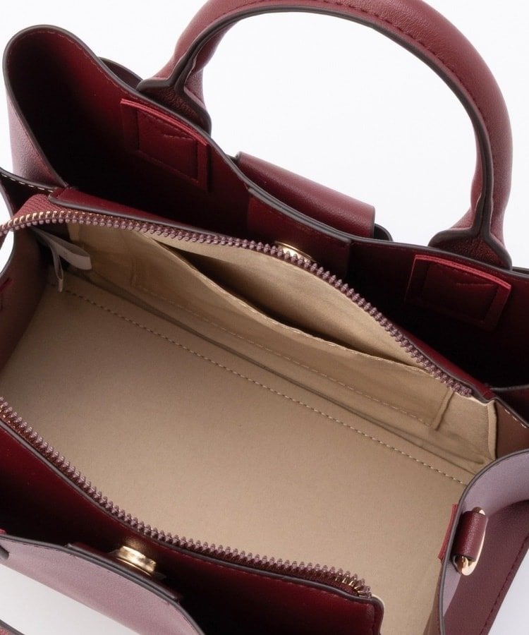 ハニーズ公式 両あおりリボン風バッグ