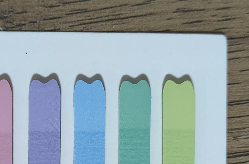 キャンドゥ、ねこフィルム付箋　20枚×6組商品画像