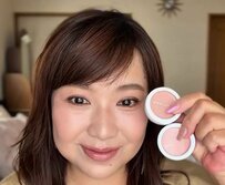 「私の肝斑メイクでさよなら〜」51歳ママがブリリアージュの「コンシーラーチーク」で“生肌チークメイク”　美しくカバーする若見えメイクに視線殺到！