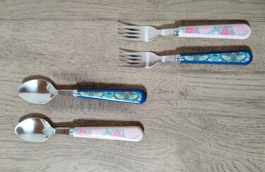 セリアで即買い!モリスデザインのカトラリーが素敵でした セリアで即買い!モリスデザインのカトラリーが素敵でした