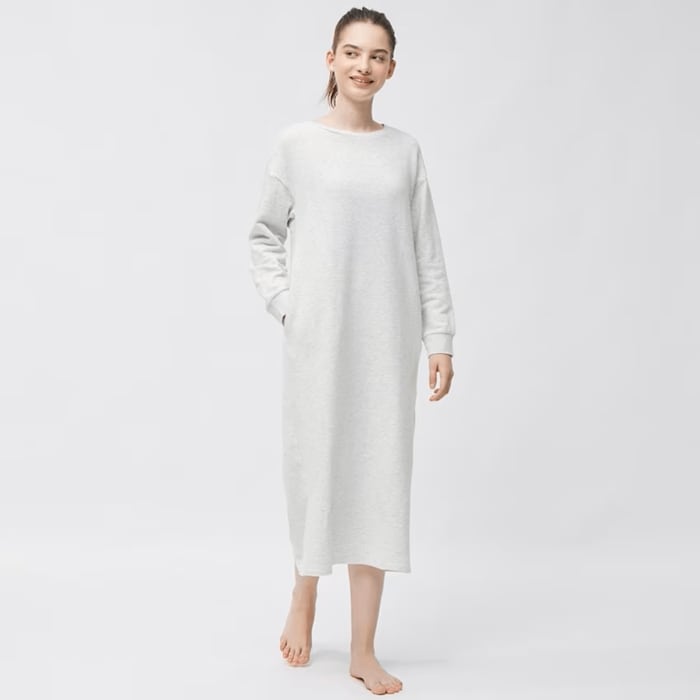 柔らかい裏毛が特徴のソフトラウンジシリーズからワンピース