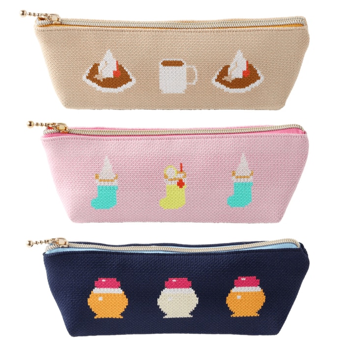 コメダ珈琲店 ニットペンケース