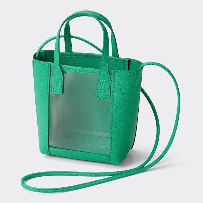 出所：GU公式ファッション通販サイト クリアミニショルダーバッグ