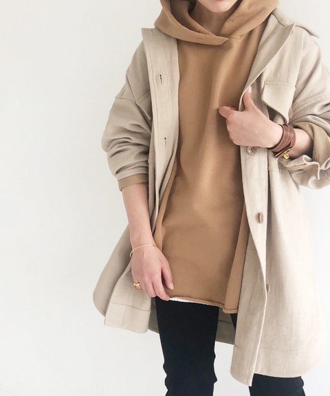 Plage - 製品染めAラインパーカー ¥17,280（税込）