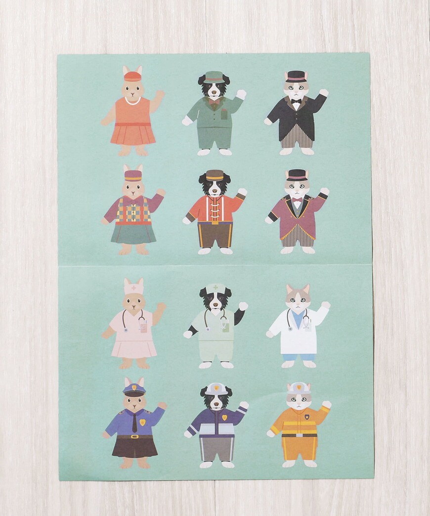 出所：パルグループ公式ファッション通販サイト3COINS　【知育】着せ替えパズル