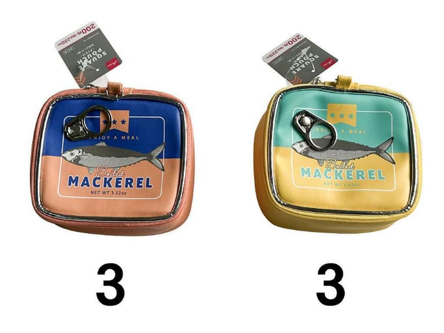 出所：ダイソーオンラインショップ 四角ポーチ（魚）