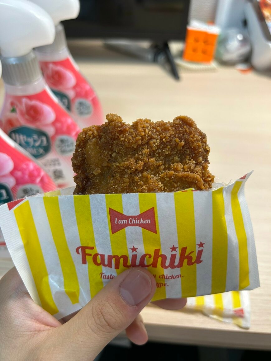 ファミチキと3本のリセッシュ