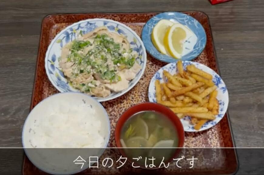 94歳の調理風景