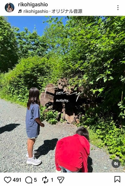 東尾理子のInstagram投稿