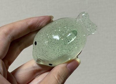セリア、ぷにぷにアクアリウムイルカさん商品画像