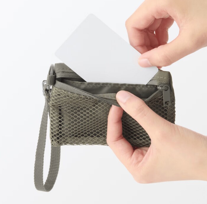 クレジットカードがちょうどはいるサイズ