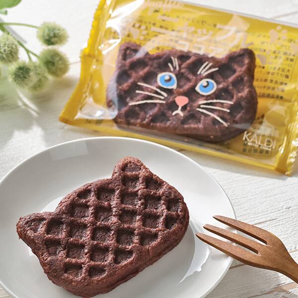 ニャッフル（ココア味）