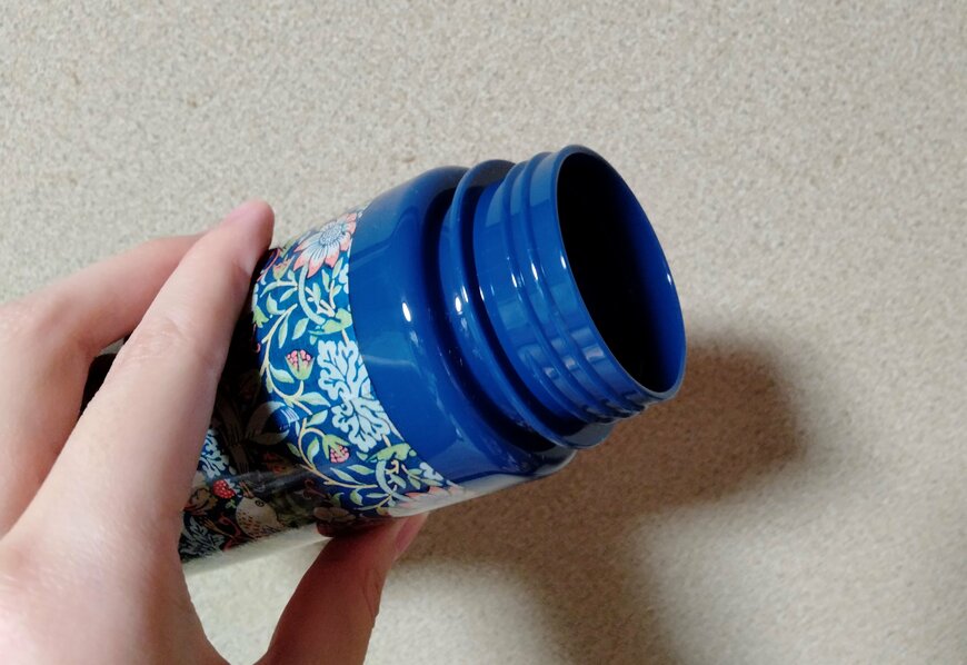 筆者撮影（セリア、ウォーターボトル 500ml　WM）