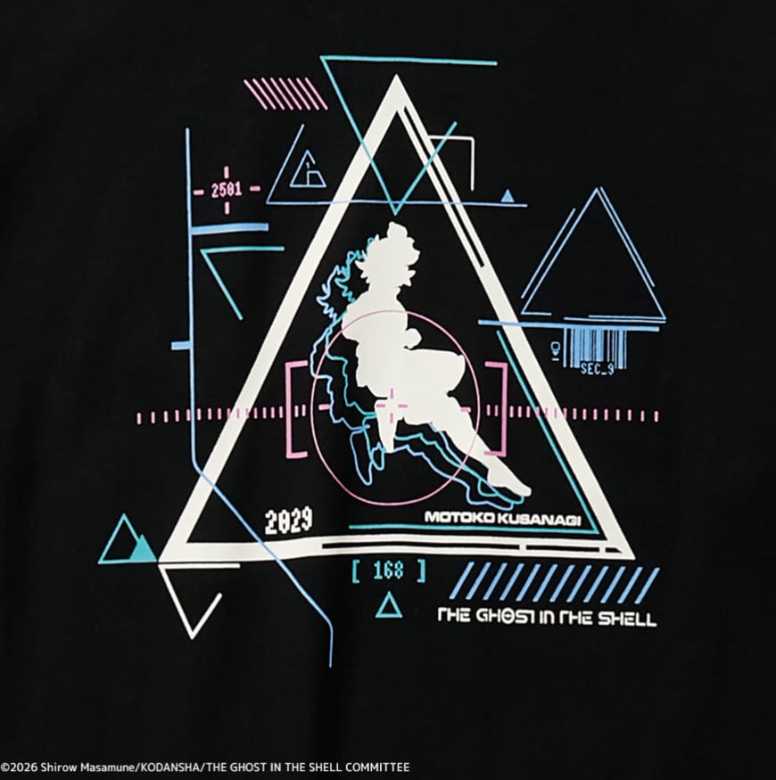 ワークマン公式オンラインストア「攻殻機動隊プリント半袖Tシャツ」