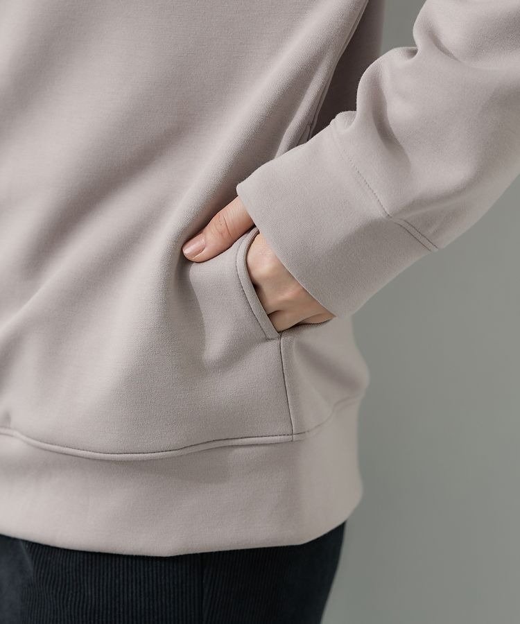 出所：ハニーズ公式　大人のゆるジップパーカー