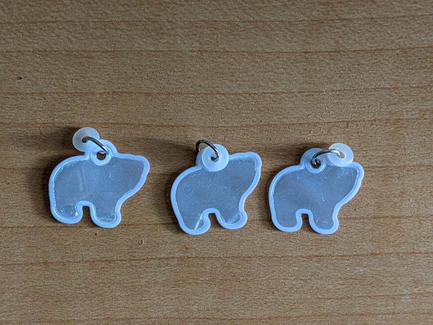 筆者撮影（セリア、傘ミニチャーム 3P）