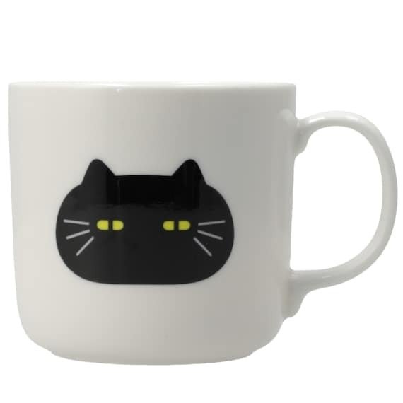 出所：ニトリ公式　【デコホーム商品】マグ(デコネコフェイス cDN04)