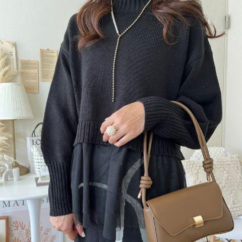 レディース　ニットプルオーバー（kano）