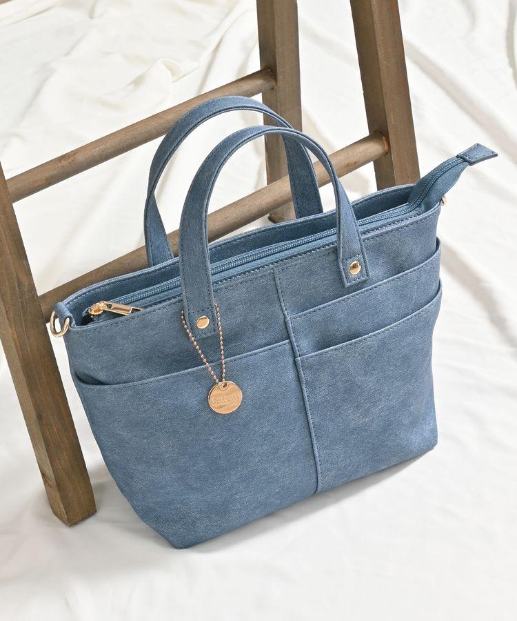 ハニーズ、切替ポケットハンドバッグ画像