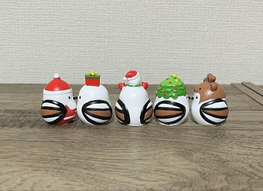 キャンドゥ、リトルフレンド サンタ&トナカイ シマエナガ・リトルフレンド クリスマス シマエナガ