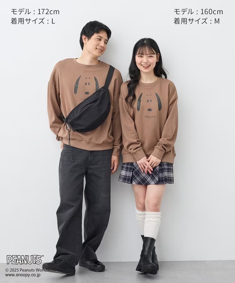 ハニーズ公式　スヌーピー／ゆるトップス