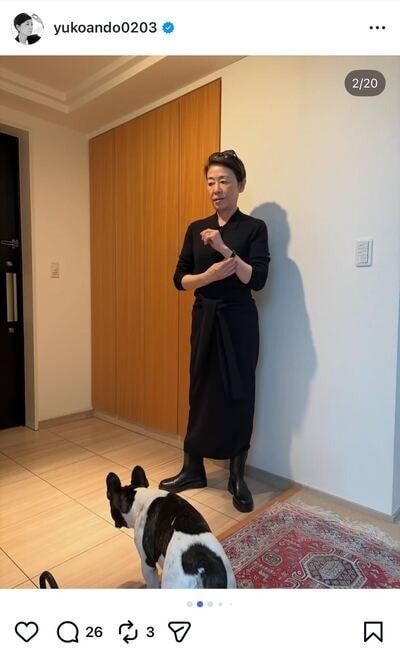 安藤優子のInstagram投稿