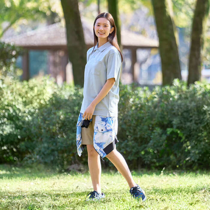 シンプルなデザインは、仕事用にもプライベート用にも着回せそう