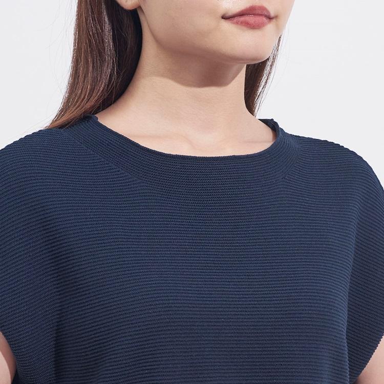 出所：ケユカ公式　ガーターフレンチスリーブニット