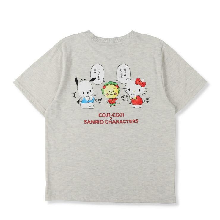 出所：しまむら 公式オンラインストア レディース　半袖Tシャツ（コジコジ×サンリオキャラクターズ)・クリーム 111