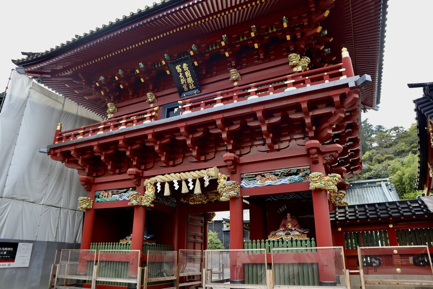 画像出所：神部神社・浅間神社 楼門（筆者撮影）