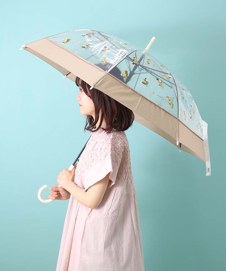 出所：ブルーブルーエ公式　プラスティックアンブレニャン雨長傘